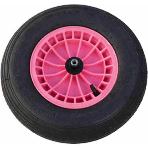 Altrad Fort FO80050 Roue de secours Cosmo-Line axe 20x130, rose