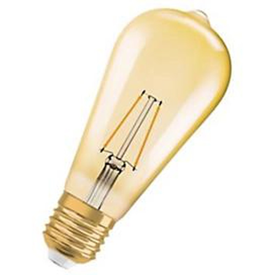 Aluminor Ampoule LED à filament 2,5W - culot E27 - 220 lumens 2400K - Classe F