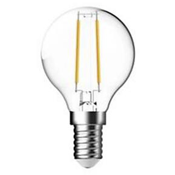 Aluminor Ampoule LED E14 opaque Blanc Chaud 2700K - 4,9W - 470 lm - Equivaut à 40W