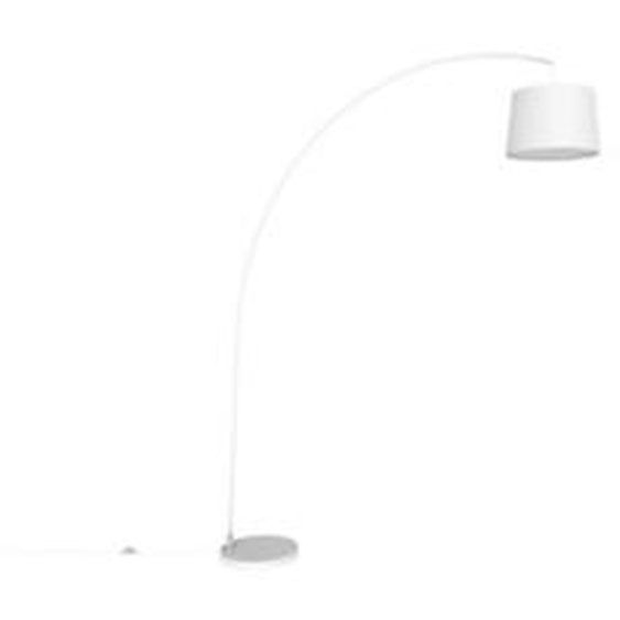 Aluminor Lampadaire Arc - Ampoule Led E27 - Blanc