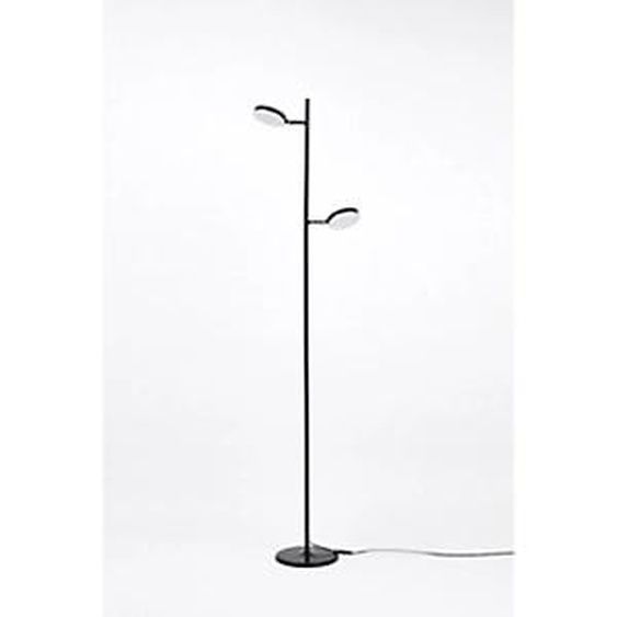 Aluminor Lampadaire liseuse Déclic - 2 sources Leds intégrées et orientables - Noir