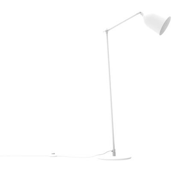 Aluminor Lampadaire Mekano - Ampoule Led E27 - 12W - Bras articulé - Blanc
