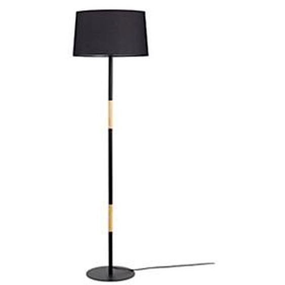 Aluminor Lampadaire Mikado - Ampoule Led E27 - Métal et bois - Noir