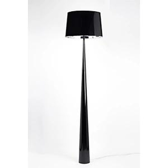 Aluminor Lampadaire Totem - Ampoule Led E27 - 12W - Pied acier laqué - Noir