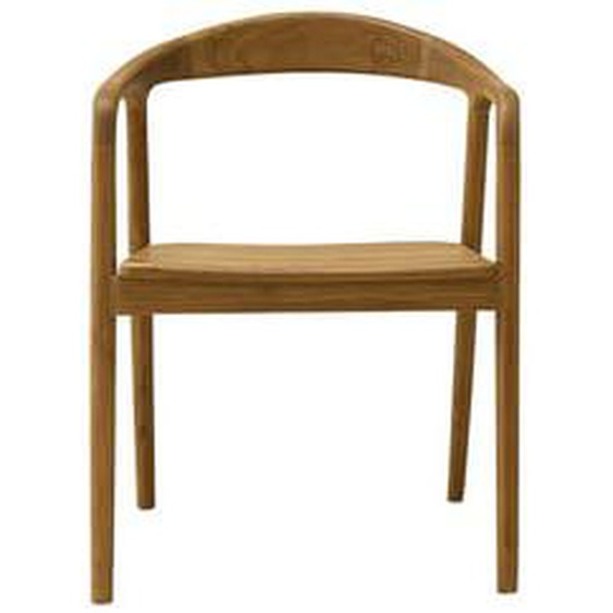 AMBRE  Chaise en bois de teck massif naturel