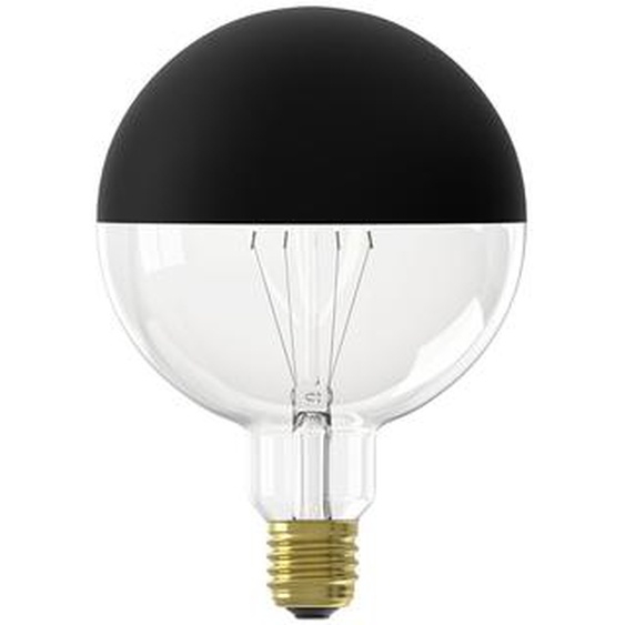 Ampoule Globe Led À Calotte Noire E27 4W 280lm G125