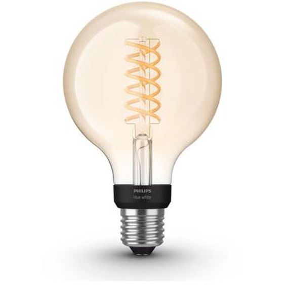 Ampoule Hue connectée filament globe E27 9W