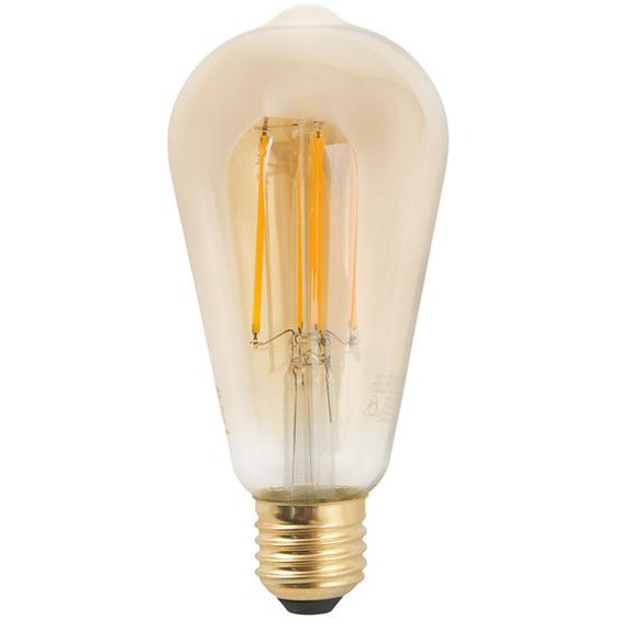 Ampoule LED Edison TANIUM LONG à filament ambre