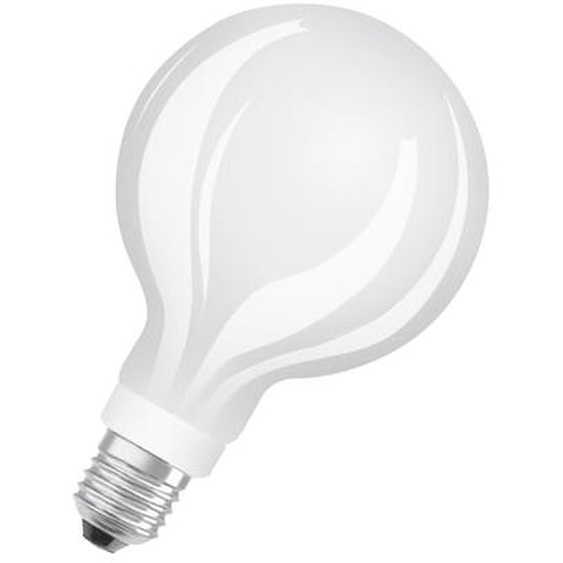 Ampoule LED globe 95 verre dépoli dimmable 12W=100W blanc chaud E27