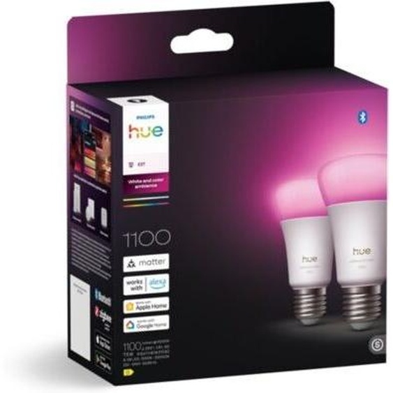 Ampoule PHILIPS HUE E27 White&Color; Ambi