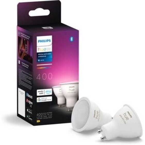 Ampoule PHILIPS HUE GU10 White&Color; Amb