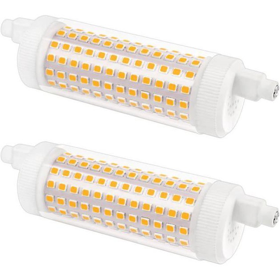 Ampoule R7S Led 118Mm 20W Dimmable Blanc Chaud 3000K,2500Lm,Équivalent À Lampe Crayon Halogène J118 R7S 150W-200W,Ac 220V