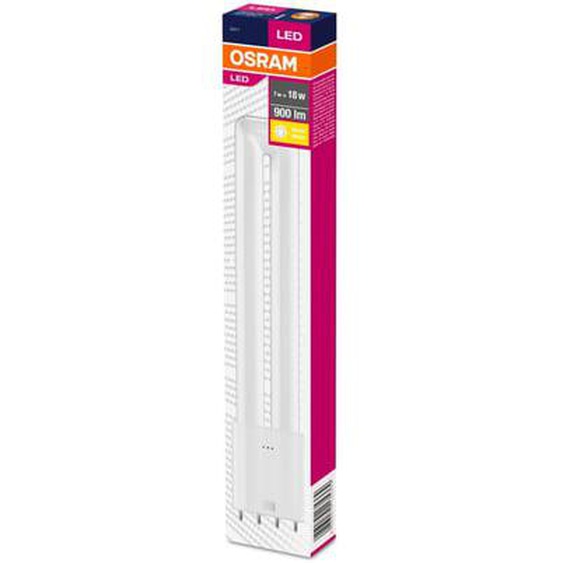 Ampoule tubulaire LED Dulux L dépoli G211 7W=18 chaud 225 mm