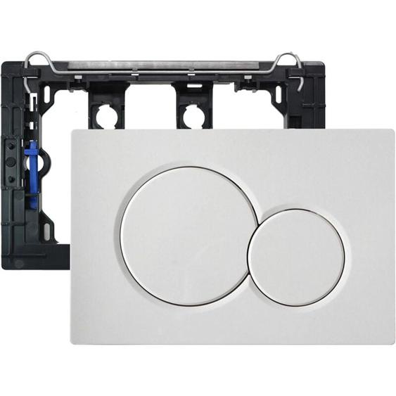 Andyou - Plaque de déclenchement, pièces détachées pour réservoir, anciens modèles Plaque de déclenchement pour Geberit Sigma01 UP320 et 300, double