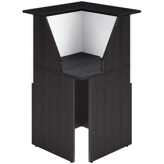 Angle 90° pour banque daccueil OLA - L.76 cm - Noir