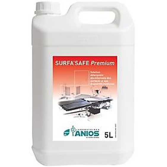 ANIOS Mousse détergente désinfectante SurfaSafe Premium Anios 5 L