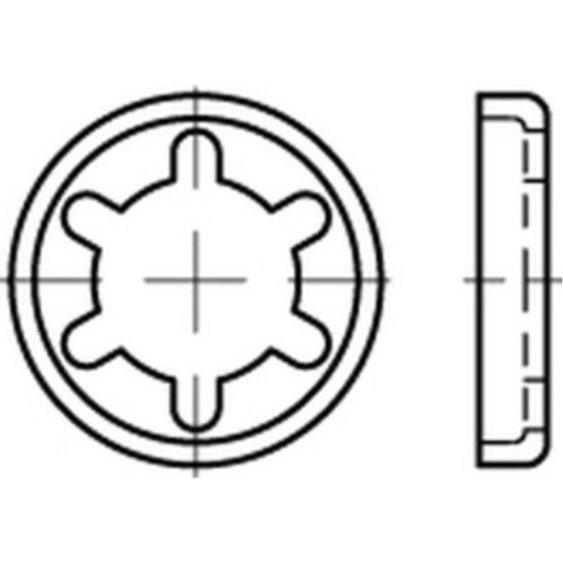 Anneaux dentés Reyher DUBO type n° 419 Zn 884960104190000 (50 pièces)