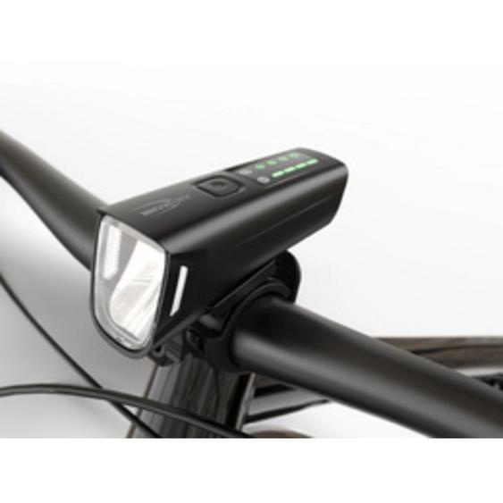 ANSMANN Feu avant LED pour vélo, 100 lux, noir