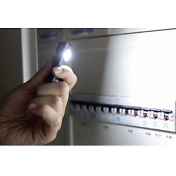 ANSMANN Lampe porte-clés ML400R avec fonction boost, noir