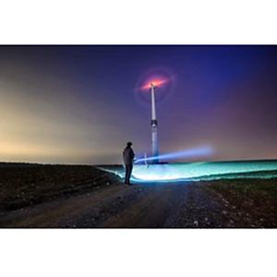 ANSMANN Projecteur portable LED HS5R, batterie intégrée