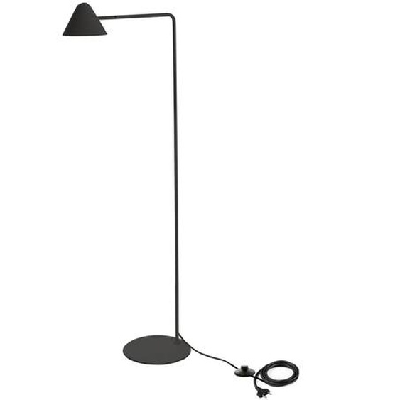 Antares Lampadaire LED en Métal Noir