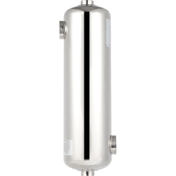 Aopunly Chauffage de piscine Échangeur thermique Piscine Chauffage de piscine 60 kW Acier inoxydable