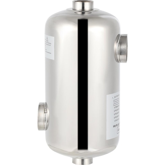 Aopunly Chauffe-piscine Chauffe-piscine en acier inoxydable Echangeur de chaleur 28KW