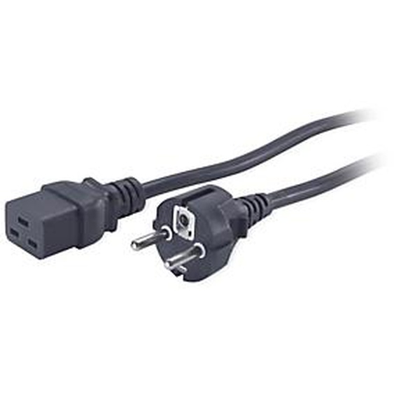 APC AP9875, 2,5 m, Coupleur C19, CEE7/7, 90 - 250 V, 16 A