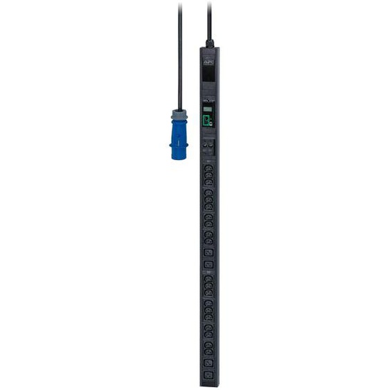 APC EPDU1132M, Avec mesure en ligne, 0U, Monophasé, verticale, Aluminium, Noir