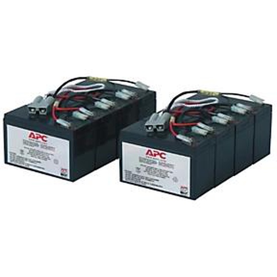 APC RBC12, Sealed Lead Acid (VRLA), Noir, 254 x 152,4 x 96,5 mm, 10 kg, 0 - 40 °C, 0 - 95%
