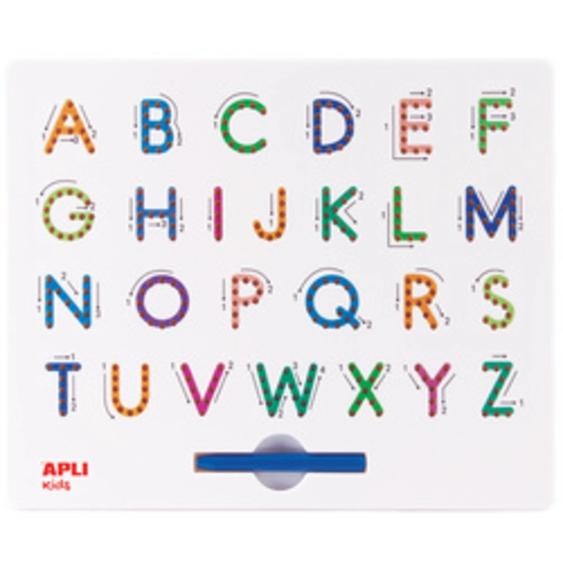 APLI KIDS Tableau magnétique, Magnets ABC lettres