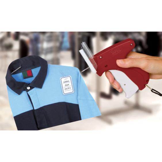 APLI Pistolet textile à aiguille standard, rouge/blanc