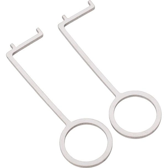 appareil de contrôle de la courroie dentée en 2 parties en acier, utilisation pratique, remplacement pour le contrôle du moteur pour les véhicules du groupe PSA