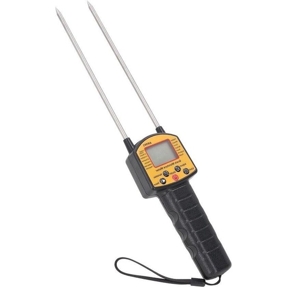 Appareil de mesure de lhumidité du foin, précis et portable, équipé dune sonde et dune fonction vocale, destiné à la paille de céréales, au son et à lherbe fourragère – Contrôle de la qualité du foin