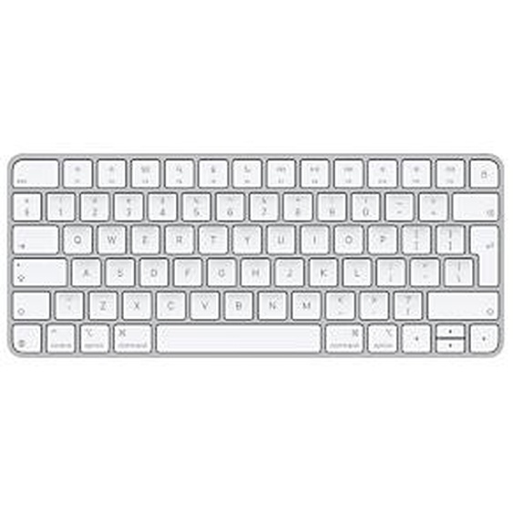 Apple Magic, Avec fil &sans fil, USB + Bluetooth, QWERTY, Blanc MXCL3Z/A