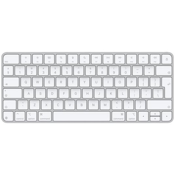 Apple Magic, Avec fil &sans fil, USB + Bluetooth, QWERTY, Blanc MXCL3Z/A
