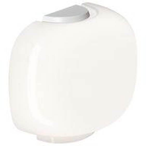 Applique Chouchin 3 Semi verre blanc / L 30 x H 25 cm - Foscarini