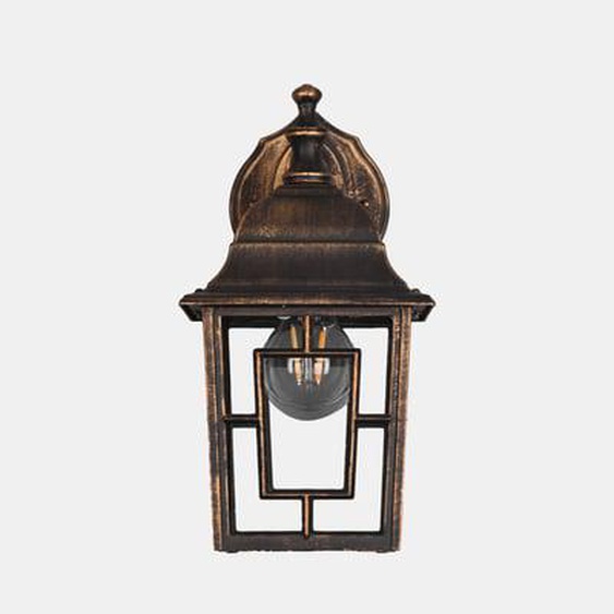 Applique descendante E27 Volturno - Trio -IP23 - filaire - rouille antique