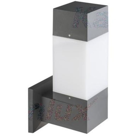 Applique dextérieur INVO gris graphite et blanc, 1xE27x20W, plastique, dim. : 43x17x17 cm, IP54, Kanlux