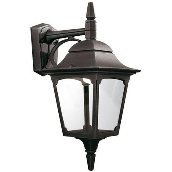 Applique dextérieur noire classique E27 60 W Chapel Elstead