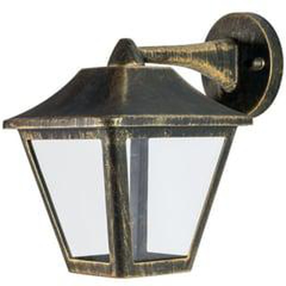 Applique Endura forme intemporelle avec boîtier aluminium noir E27