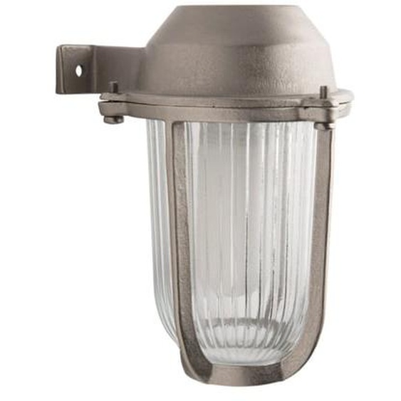 Applique étanche MARIUS laiton argenté 60W