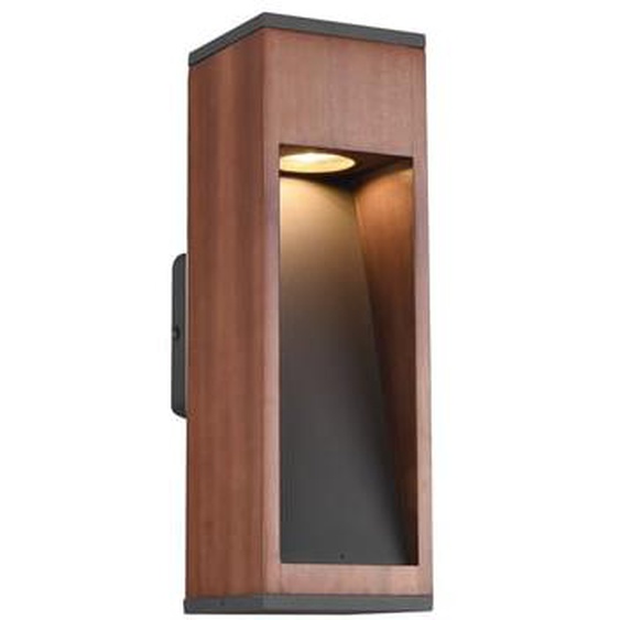 Applique extérieur moderne bois Canning