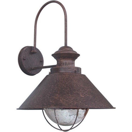 Applique extérieure NAUTICA-G IP33 brun rouille