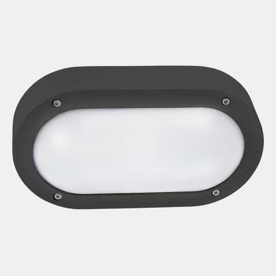 Applique LEDS C4 Basic - Gris - Extérieur - LED - Contemporain - Design