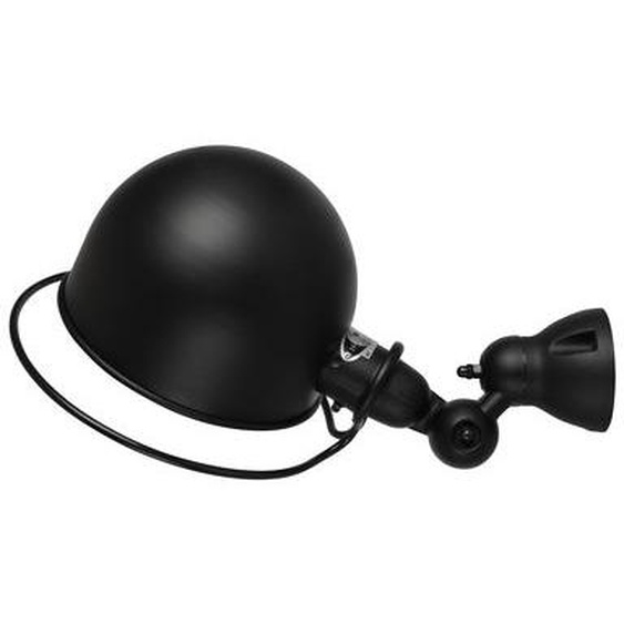 Applique Loft métal céramique noir Ø 20 cm - Jieldé