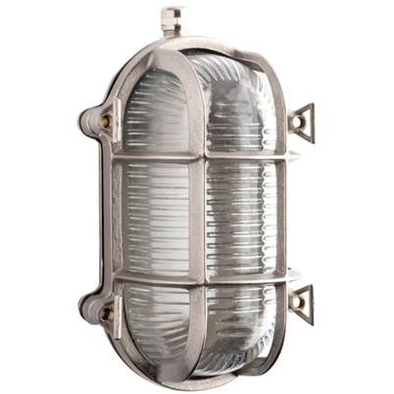 Applique LUCIEN verre & laiton argenté 57W
