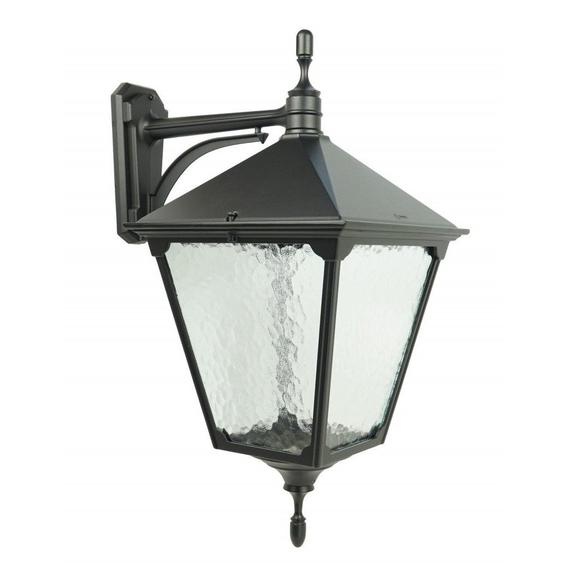 Applique manoir extérieur 32 cm 1xE27 noir IP43 SU-MA Retro K 3012/1/BD KWG