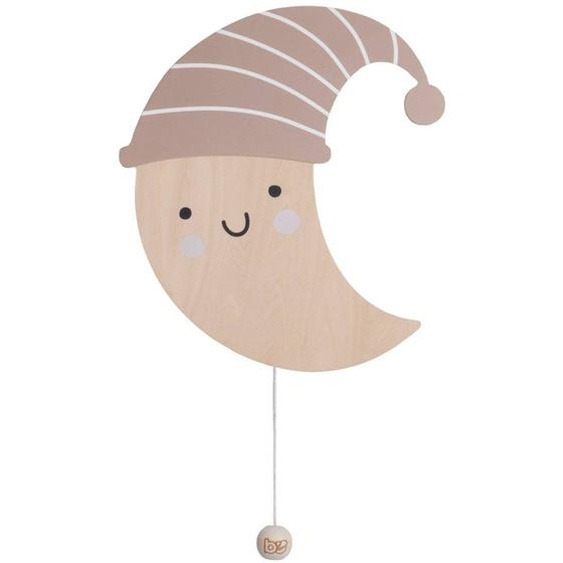 Applique Murale En Bois Heaven Lune Marron