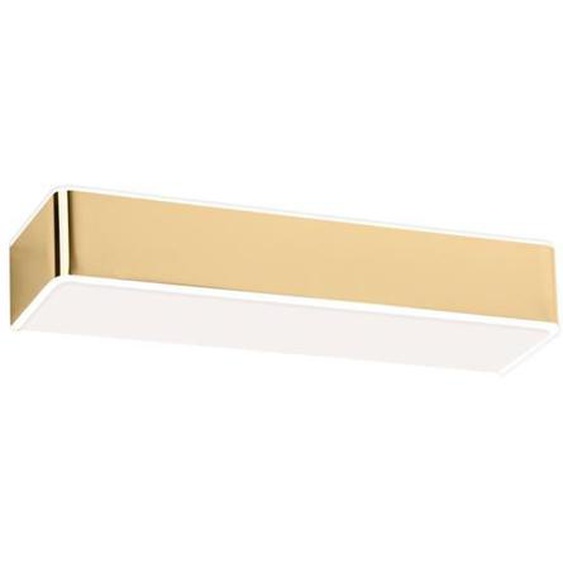 Applique Murale Encastrable Argon RODAN 20 cm Doré Brillant, Finition Blanche